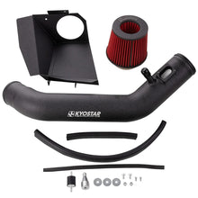 Load image into Gallery viewer, BMW F30 / F32 N55 3.0L Turbo Aluminium Cold Air Intake with High Flow Cone Filter - Black