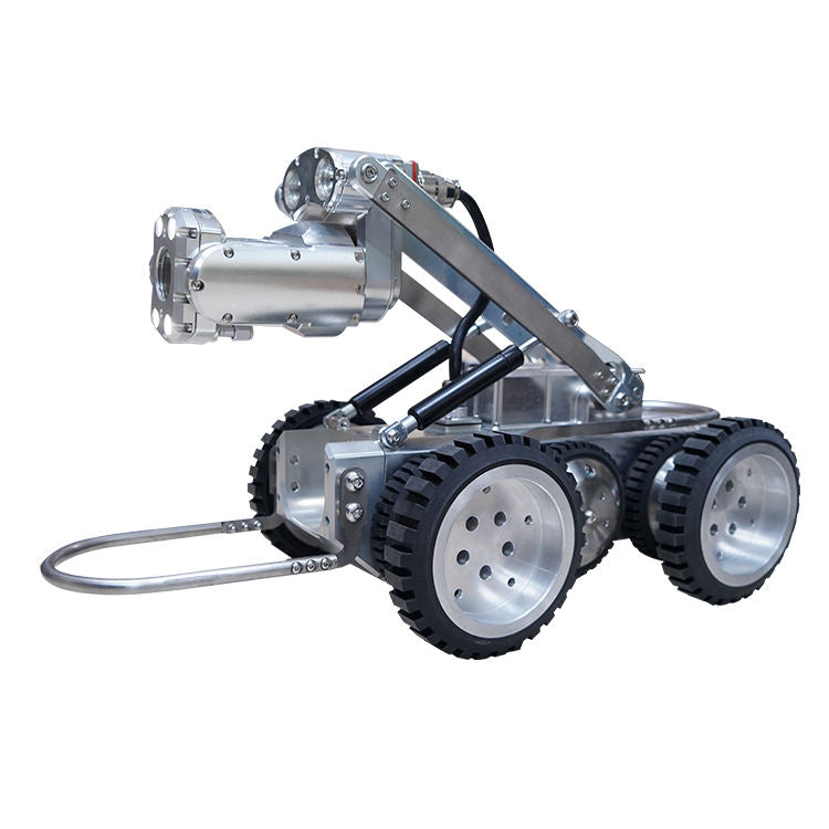 Hot Sale Industrial Plumbing Sewer Drain Pipe Inspection Crawler Robotic PTZ Camera