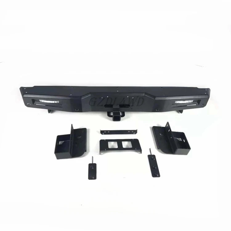 4x4 Rolled Steel Bumper Back Bumper Rear Bumper for Land Cruiser LC79 2007+