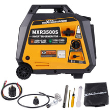 Load image into Gallery viewer, Dual Fuel Gasoline Generator 3500 Watt LPG 3100 Watt Quiet Lightweight Electric