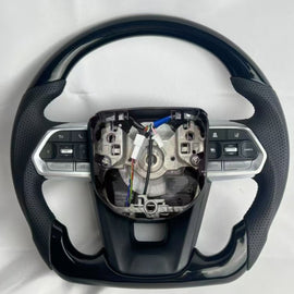 Toyota Land Cruiser Hilux Prado Cruise Control Leather Steering Wheel