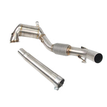 Load image into Gallery viewer, VW Golf MK7 MK7.5 / Audi A3 8V EA211 1.4T 4 inch Catless Cast Downpipe with Installation Hardware