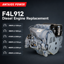 Load image into Gallery viewer, Deutz F4L912 3.77L air-cooled diesel engine assembly - new