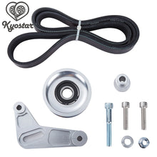 Load image into Gallery viewer, K20 EP3 Style Adjustable Aluminium Idler Pulley Belt Kit for Civic and Integra K-Series Swap