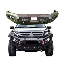 Steel front bumper with LED for Mitsubishi Triton 2019-2022