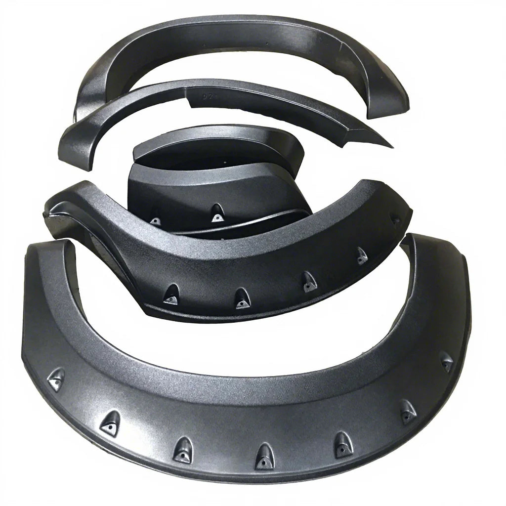 GZDL4WD 3M Tape ABS Wheel Arch Fender Flares for HILUX VIGO 2012-2014 Auto Accessaries