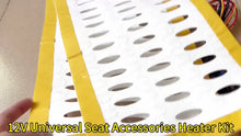 Load image into Gallery viewer, HTR-SEAT-021 Universal Multi-Brand Vehicle Dual Zone Three-Level Seat Warmer