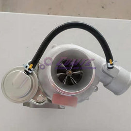 TD04 Turbo Modified Billet Wheel 46 6/6 Turbo Turbocharger with 5 Bolt Flange for Hilux and DMAX