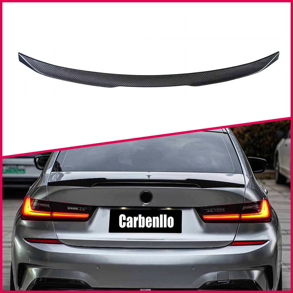 BMW 3 Series G20 / G28 & M3 G80 2020+ M4-Style Carbon Fibre Rear Lip Spoiler