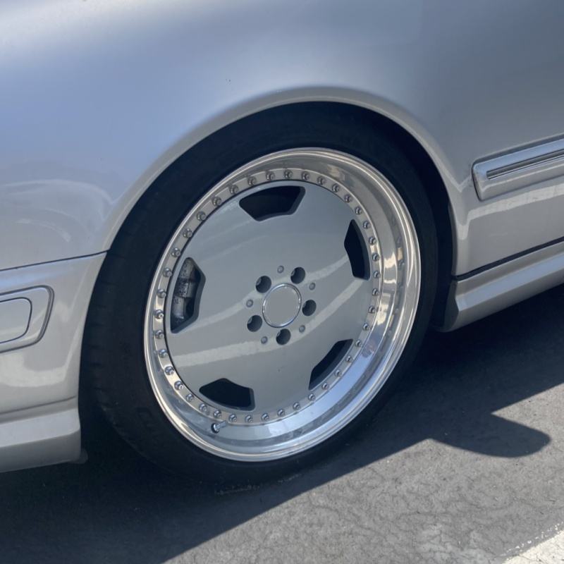 [RIM-024] 2015-2024 Volkswagen Golf 17/18/19 Inch 5x112 Forged Alloy Wheel Set Of 4 Silver