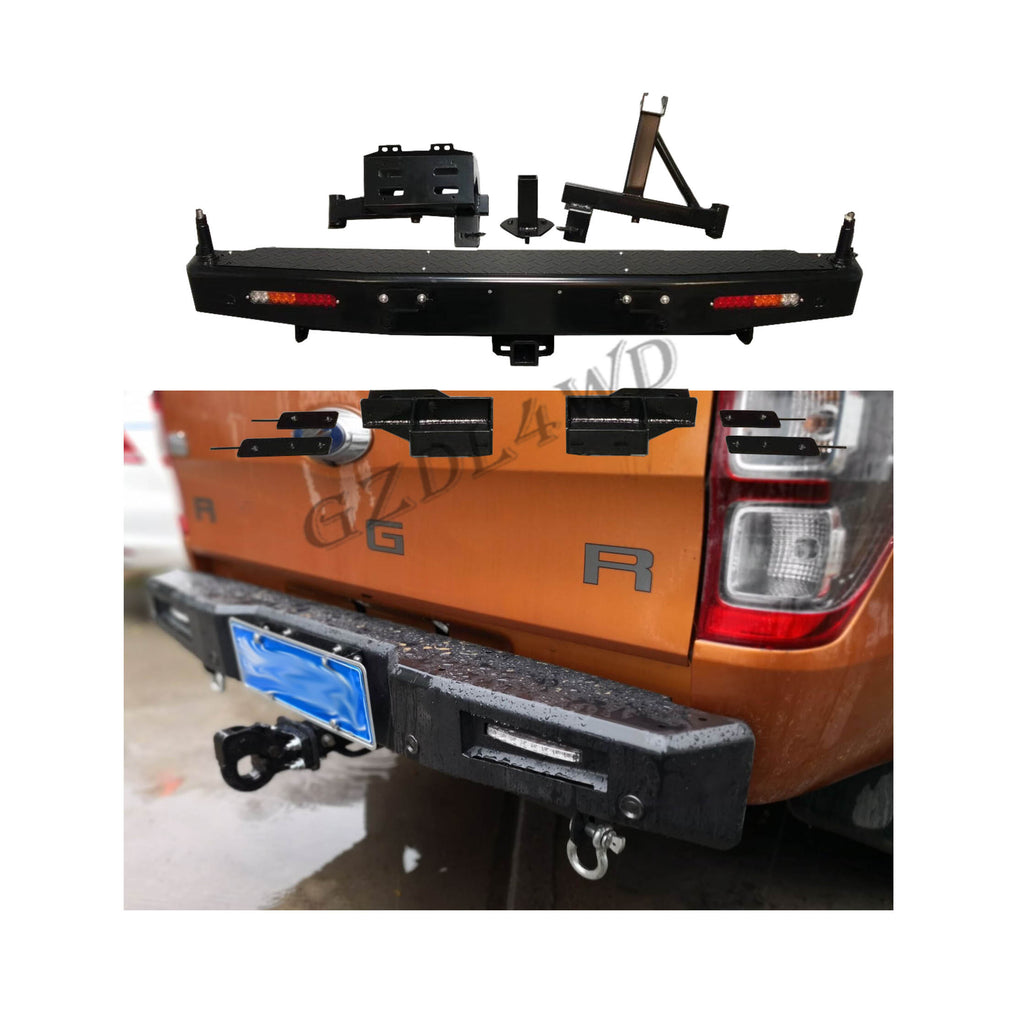 4x4 bull bar steel rear bumper for Ford Ranger T7 2015+