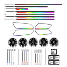 Load image into Gallery viewer, Mercedes-Benz CLA W117 64-Colour LED Interior Ambient Light Kit — Premium Vehicle-Specific Ambient Lighting