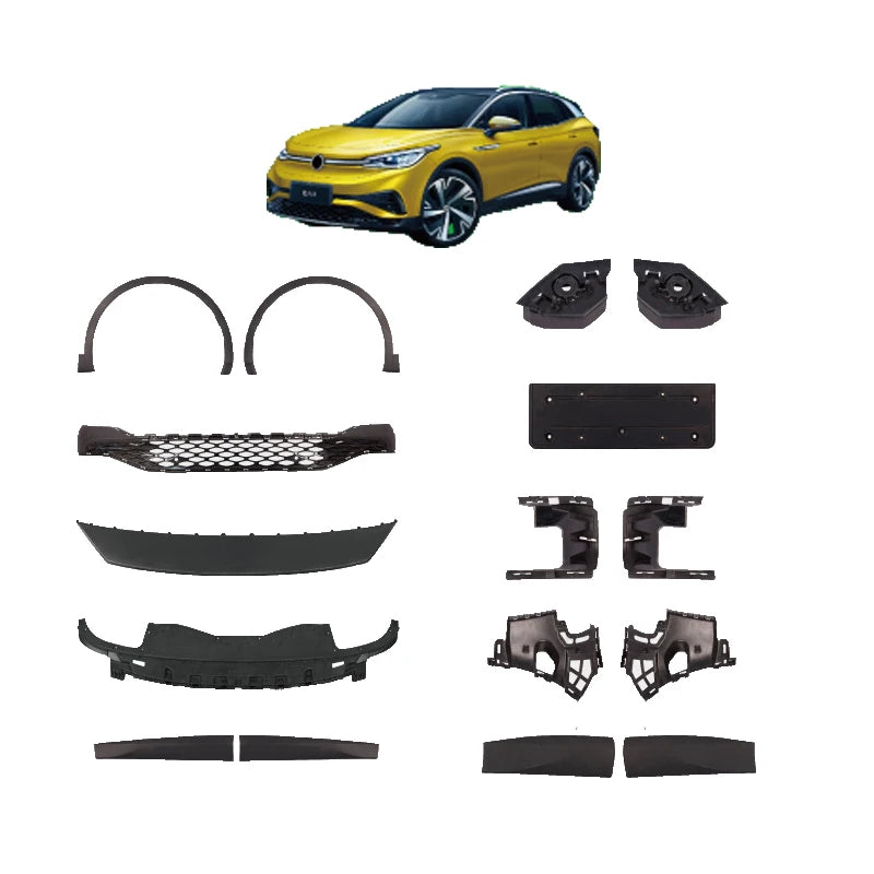 VW ID.4 X 2020+ Front Bumper Components & Exterior Trim 11D807183A 11D807184A 11D807287 11D805903A