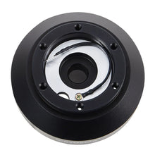 Load image into Gallery viewer, BMW E30 M3 318i 325 / 528e / M5 Black Aluminium Steering Wheel Short Hub Adapter