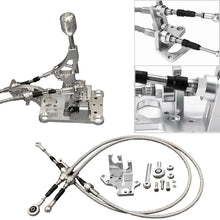Load image into Gallery viewer, Billet Aluminium RSX-Style Shifter Box for Honda Prelude and Civic F20 H22 H23 H-Series Swap with Linkage and Knob