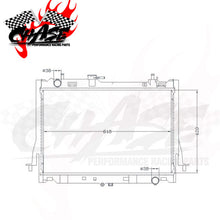 Load image into Gallery viewer, Isuzu D-Max Radiator Aluminium Auto Radiator for Isuzu D-Max RT50 2.5L Diesel 2012-2016 | OEM 8-98137-277-4 Engine Cooling Replacement
