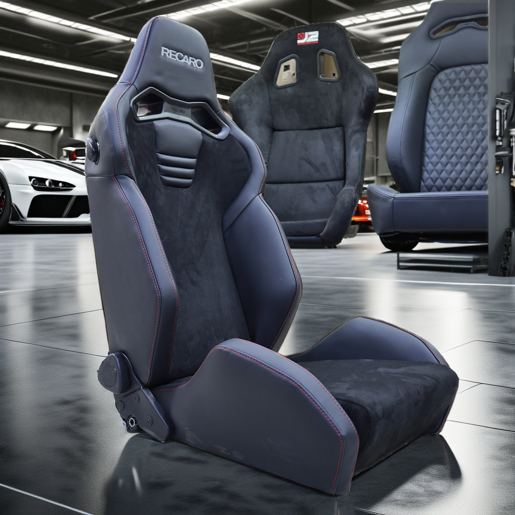 SEAT-007 Universal YLB RECARO Racing Bucket Seat SR-S Reclining Sport