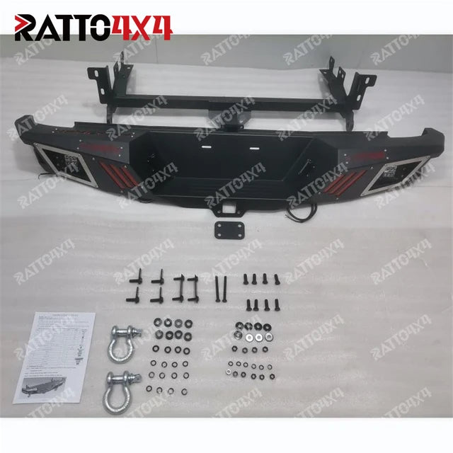 Pickup / multi-fitment Customized Factory Wholesale Steel Rear Bumper