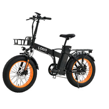 Load image into Gallery viewer, Folding Fat Tire Electric Bike  Cheap Price Folding Fat Tire Electric Bike for Adults with Off-Road Mountain Design, City Commuter E-Bike, Foldable Electric Fat Bike