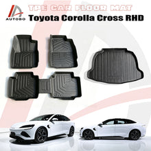 Load image into Gallery viewer, Toyota Corolla Corolla Cross All-Weather Custom-Fit RHD TPE Floor Mats with Trunk Mat
