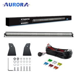 No-screw 50 inch 500W waterproof LED driving light bar roof top