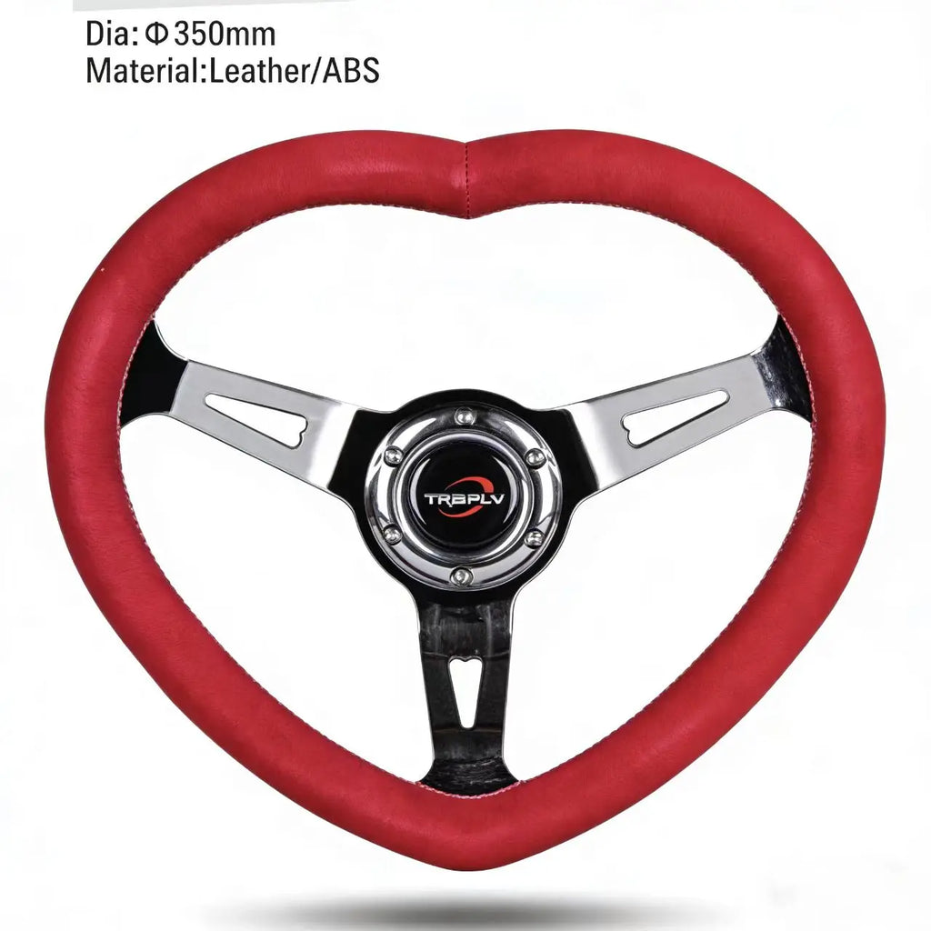 Universal 3-Spoke Modified Racing Steering Wheel 320 / 350 mm – VW, BMW, Porsche