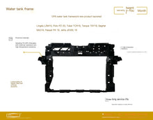 Load image into Gallery viewer, Audi A6 C7/C8 &amp; A7 Sportback Front Radiator Support Carrier Black 4K0805594