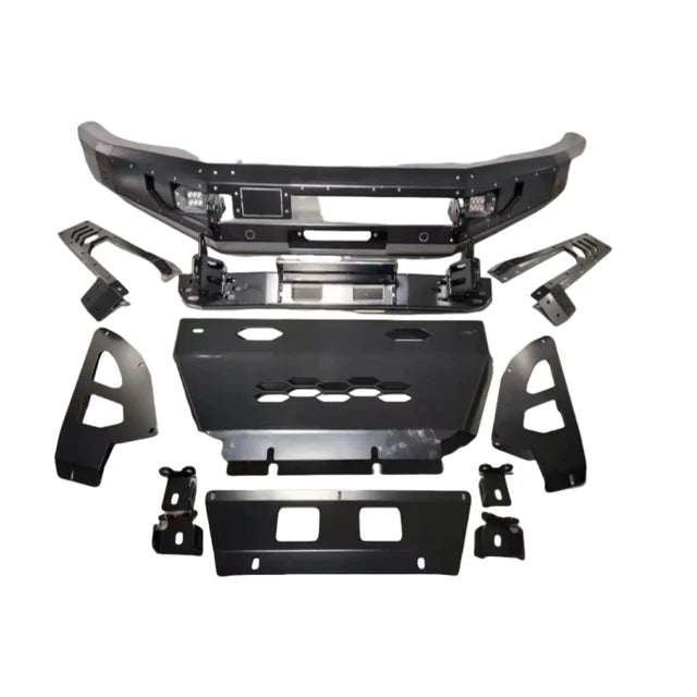 Ford Ranger Raptor Steel Bull Bar Front Bumper Bolt-On