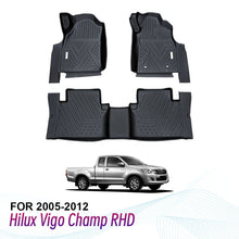 Load image into Gallery viewer, [HIL-FLOOR-005] Toyota Hilux 5D TPE Floor Mats