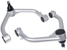 Load image into Gallery viewer, Dodge Ram 1500 4WD 2006-2022 Upper Control Arms for 2-4 inch Lift - Silver Steel, Rubber Bushings, Pair