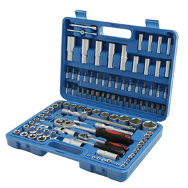 108-Piece Professional Automotive Tool Wrench Socket & Ratchet Set