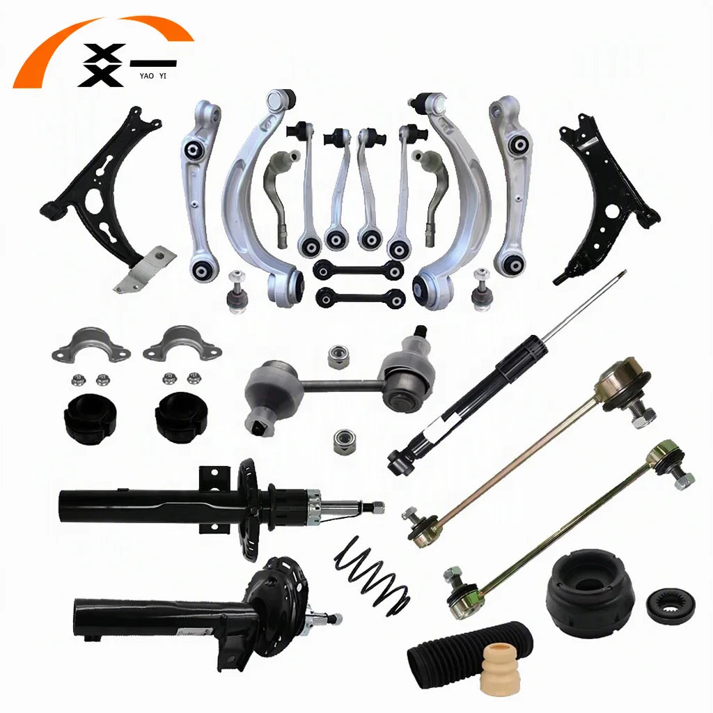 VW / Audi Right Suspension Control Arm & Strut Parts 1K0407151AC 6Q0407151AD 5QD413031C