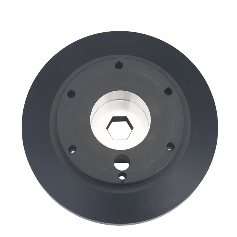 Ford Aluminium Steering Wheel Hub Adapter Boss Kit - Black