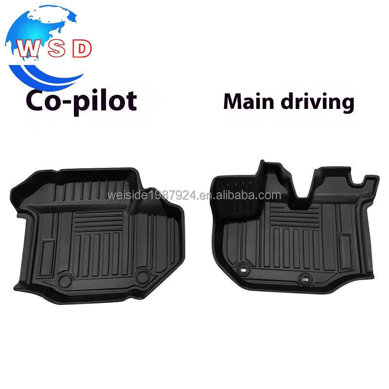 Universal Hiace Custom-Fit RHD TPE Floor Mats