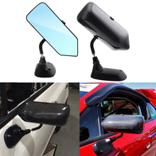 Load image into Gallery viewer, F1 Style Carbon Fibre Look Racing Mirror - Black