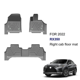 Lexus Waterproof Custom-Fit RHD TPE Floor Mats