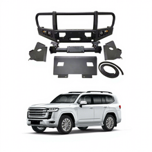 Load image into Gallery viewer, Factory steel front bull bar for Toyota Land Cruiser LC300