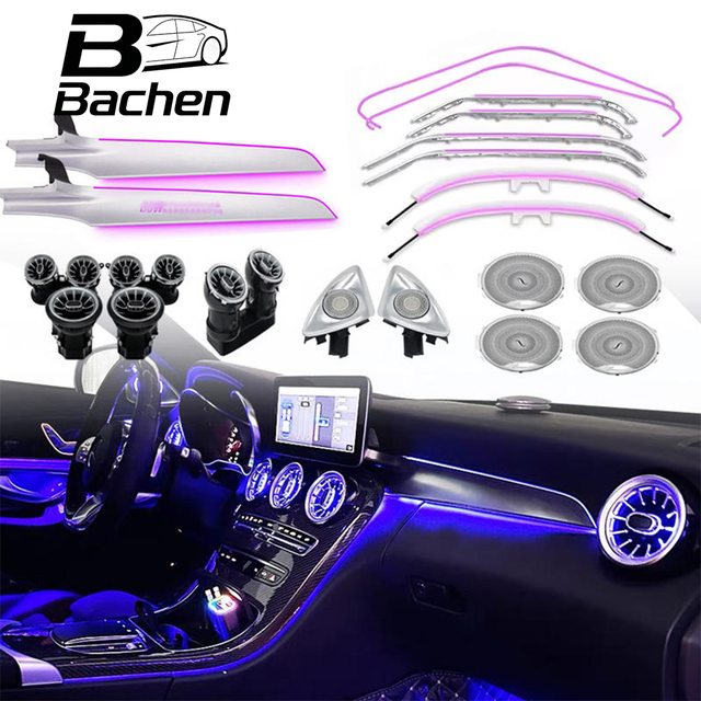Mercedes-Benz GLC X253 64-Colour LED Interior Ambient Light Kit — Premium Vehicle-Specific Ambient Lighting