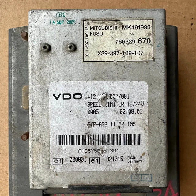 MITSUBISHI FUSO ECU ECM MK491989 766339-670 Engine Control Unit