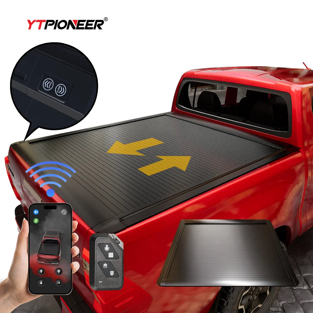 UTN-006 2000–2024 Toyota Hilux Electric Retractable Smart Tonneau Cover