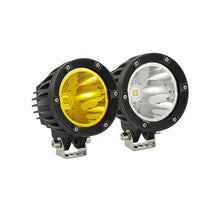 Load image into Gallery viewer, Universal Spot Beam Amber Lens LED Driving Light
