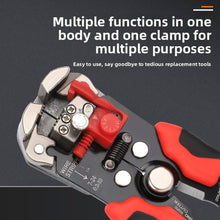 Load image into Gallery viewer, Wire Stripper Tool – 8in Self-Adjusting Multi-Function Cutter &amp; Crimping Pliers for DIY and Industrial Work