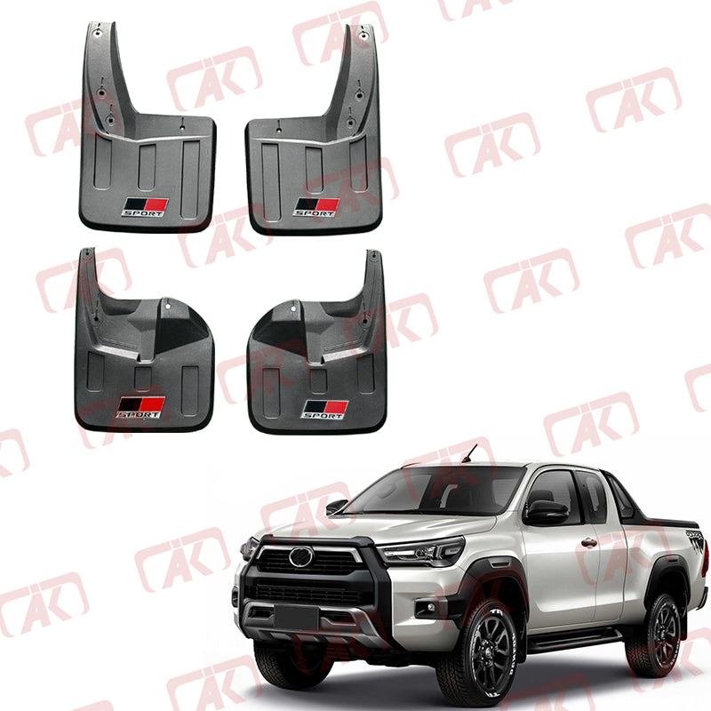 [HIL-MUD-003] Toyota Hilux Mud Flaps