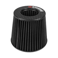 Load image into Gallery viewer, Universal 89mm (3.5 inch) Carbon Fibre Top Cone Air Filter with Clamp