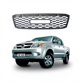 Car Front Grille for Hilux Vigo 2005-2011 With LED Lights