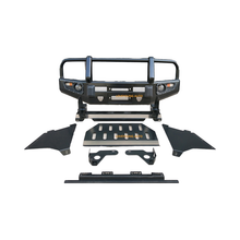 Load image into Gallery viewer, Toyota Hilux Steel Bull Bar Front Bumper