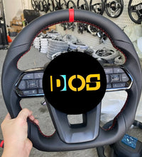 Load image into Gallery viewer, Toyota Land Cruiser Hilux Prado Cruise Control Leather Steering Wheel