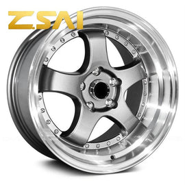 [RIM-001] 2015-2024 Volkswagen Golf 17/18/19 Inch 5x112/114.3 Forged Alloy Wheel Set Of 4 Chrome