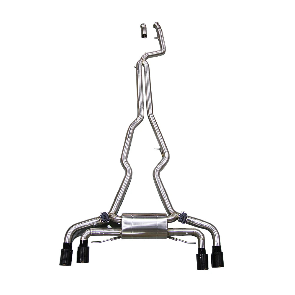 BMW M240i G42 2022+ B58 3.0T Stainless Steel 4-Tip Valved Sport Catback Exhaust System