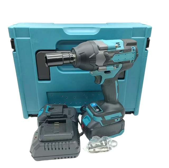 1000Nm 1/2" Brushless 21V Cordless Impact Wrench Large Torque